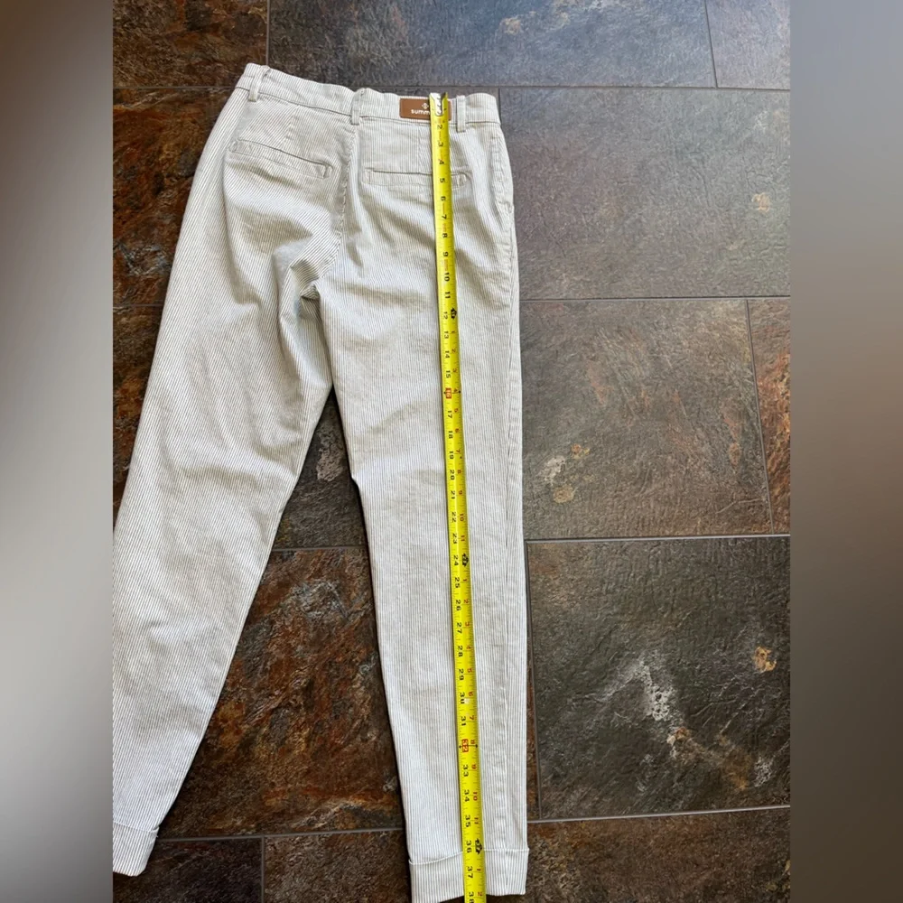 Women’s Summum pinstripe cotton cuffed coastal trousers. Size 32( XS/2 USA) - Picture 16 of 16